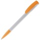 Kugelschreiber Deniro Hardcolour - Weiss / Orange