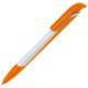 Kugelschreiber Long Shadow - Orange / Weiss