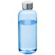Spring Flasche - transparent blau / silber