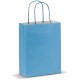 Kleine Papiertasche im Eco Look - Hellblau
