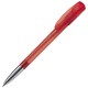 Kugelschreiber Deniro Metal Tip Frosty - Gefrostet Rot