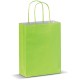 Kleine Papiertasche im Eco Look - Hellgrün