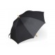 25” Regenschirm aus R-PET-Material mit Automatiköffnung, Schwarz
