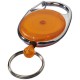 Gerlos Schlüsselanhänger mit Rollerclip - orange