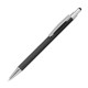 Kugelschreiber aus Metall mit Überzug aus Rubber und Touchfunktion - schwarz