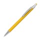 Kugelschreiber aus Metall mit Überzug aus Rubber und Touchfunktion - gelb