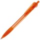 Kugelschreiber Cosmo Grip Transparent - Transparent Orange