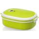 Spiga Lunchbox - grün / weiss