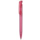 Kugelschreiber CLEAR TRANSPARENT - magenta-pink transparent