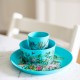 CONNECT PLATE JUNGLE Kleiner Teller 205mm organic turquoise