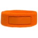 Frottier Stirnband 18 cm mit Label 9*3 cm - orange