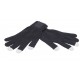 Touchscreen gloves with label - Schwarz