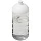 H2O Bop® 500 ml Flasche mit Stülpdeckel - transparent/weiss