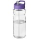 H2O Base® 650 ml Sportflasche mit Ausgussdeckel - transparent/lila