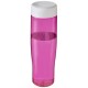 H2O Tempo® 700 ml Sportflasche mit Drehdeckel - rosa/weiss