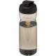 H2O Base® 650 ml Sportflasche mit Klappdeckel - kohle