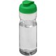 H2O Base® 650 ml Sportflasche mit Klappdeckel - transparent/grün