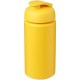 Baseline® Plus grip 500 ml Sportflasche mit Klappdeckel - gelb