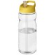 H2O Base® 650 ml Sportflasche mit Ausgussdeckel - transparent/gelb