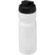 H2O Base® 650 ml Sportflasche mit Klappdeckel - weiss/schwarz