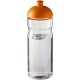 H2O Base® 650 ml Sportflasche mit Stülpdeckel - transparent/orange