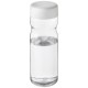 H2O Base® 650 ml Sportflasche mit Drehdeckel - transparent/weiss