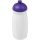 H2O Pulse® 600 ml Sportflasche mit Stülpdeckel - weiss/lila
