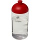 H2O Bop® 500 ml Flasche mit Stülpdeckel - transparent/rot