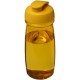 H2O Pulse® 600 ml Sportflasche mit Klappdeckel - gelb