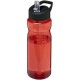 H2O Base® 650 ml Sportflasche mit Ausgussdeckel - rot/schwarz