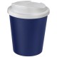 Brite-Americano® Espresso 250 ml Isolierbecher mit auslaufsicherem Schraubverschluss - blau/weiss