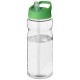 H2O Base® 650 ml Sportflasche mit Ausgussdeckel - transparent/grün