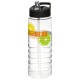 H2O Treble 750 ml Sportflasche mit Ausgussdeckel, Ansicht 2