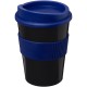 Americano® Medio 300 ml Becher mit Schutzring - schwarz/blau