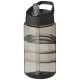 H2O Bop 500 ml Sportflasche mit Ausgussdeckel - Charcoal/schwarz