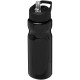 H2O Base® 650 ml Sportflasche mit Ausgussdeckel - schwarz