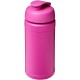 Baseline® Plus 500 ml Sportflasche mit Klappdeckel - rosa