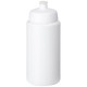 Baseline® Plus grip 500 ml Sportflasche mit Sportdeckel- weiss