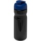H2O Base® 650 ml Sportflasche mit Klappdeckel - schwarz/blau