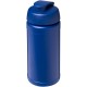Baseline® Plus 500 ml Sportflasche mit Klappdeckel - blau