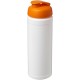 Baseline® Plus 750 ml Flasche mit Klappdeckel - weiss/orange