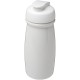 H2O Pulse® 600 ml Sportflasche mit Klappdeckel - weiss