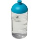H2O Bop® 500 ml Flasche mit Stülpdeckel - transparent/türkisblau