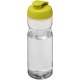 H2O Base® 650 ml Sportflasche mit Klappdeckel - transparent/limone
