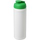 Baseline® Plus 750 ml Flasche mit Klappdeckel - weiss/grün