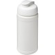 Baseline® Plus 500 ml Sportflasche mit Klappdeckel - weiss