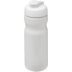 H2O Base® 650 ml Sportflasche mit Klappdeckel - weiss