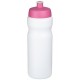 Baseline® Plus 650 ml Sportflasche- weiss/rosa