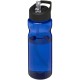 H2O Base® 650 ml Sportflasche mit Ausgussdeckel - blau/schwarz