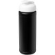 Baseline® Plus 750 ml Flasche mit Klappdeckel - schwarz/weiss